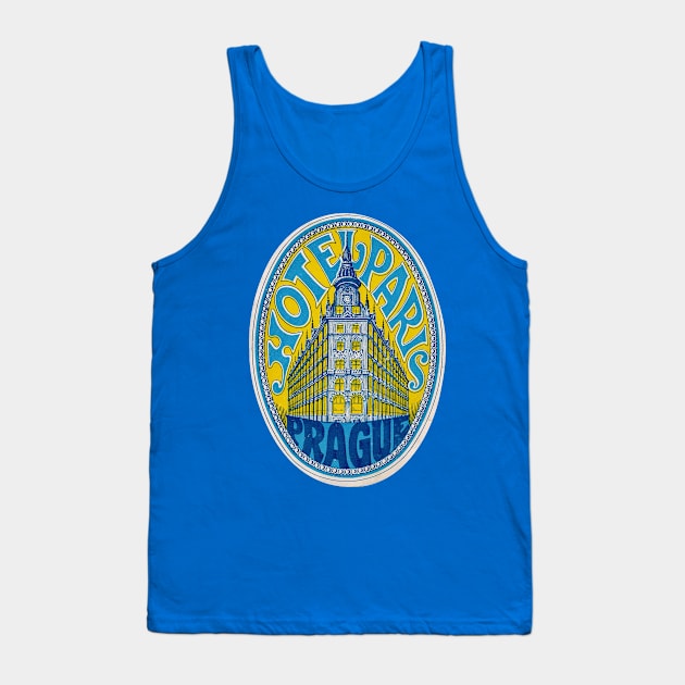 Hotel Parks Prague Tank Top by MindsparkCreative